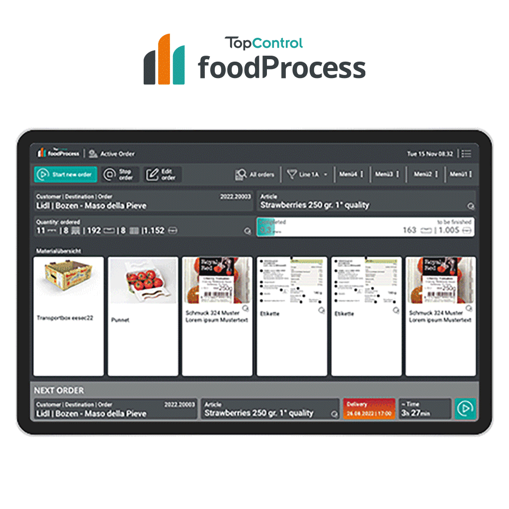 foodProcess Smart Softwaresolution